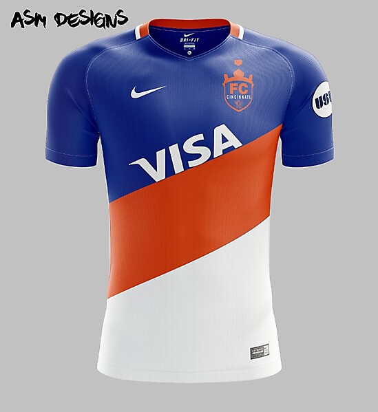 FC Cincinnati Nike 2018 Home Kit