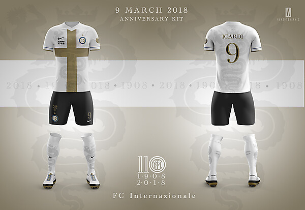 FC Internazionale Anniversary Kit 2018 | Concept