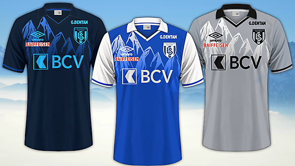 Fc Lausanne Sport / Umbro Kits