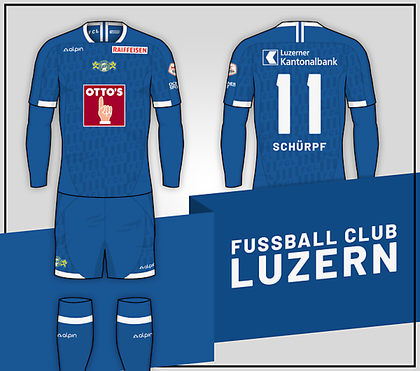 FC Luzern // Home kit