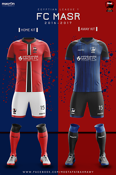 FC MASR Macron Fantasy kits 2016-2017 ..