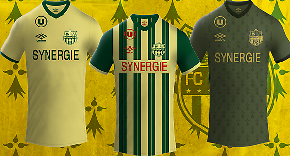 Fc Nantes 16/17 Umbro kits