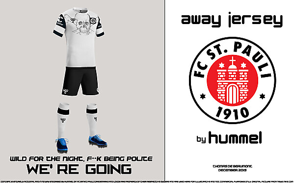 FC SANKT PAULI AWAY JERSEY VIEW