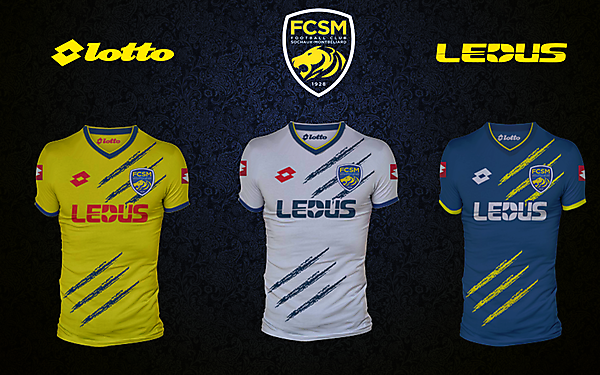 Fc Sochaux-Montbéliard kits 2016/2017