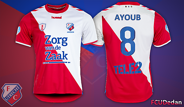 FC Utrecht Fantasy Shirt Kit Design 2