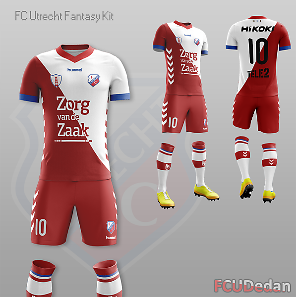 FC Utrecht Fantasy Home Kit Design