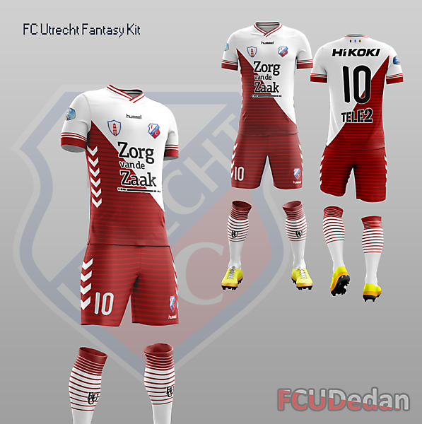 FC Utrecht Fantasy Home Kit Design