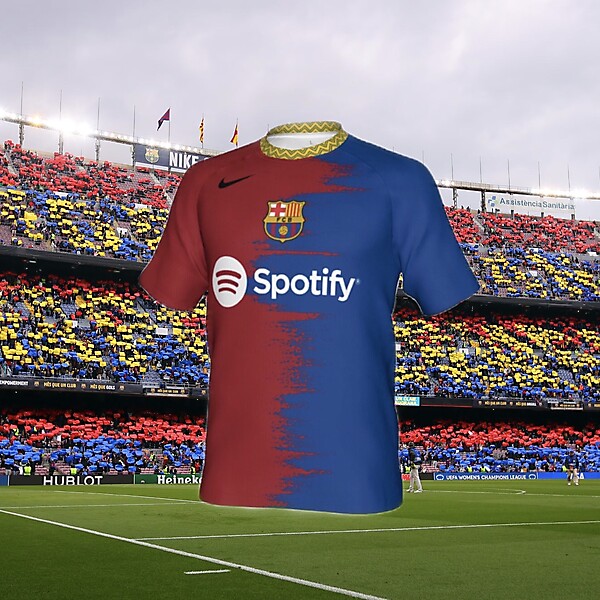 FC Barcelona hypothetical match jersey