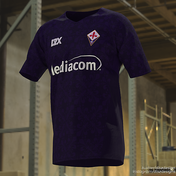 Fiorentina Home Jersey DZX