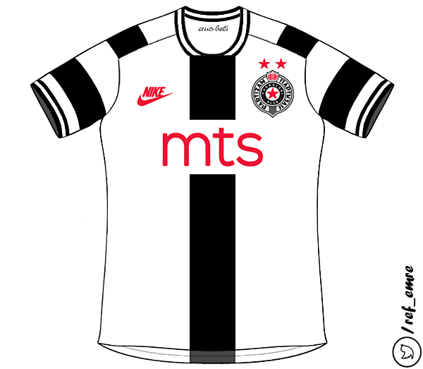 FK Belgrad Home Shirt Design