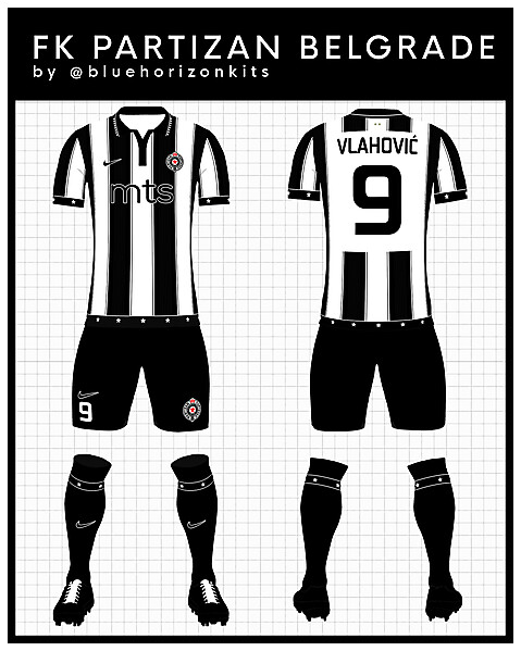 FK Partizan Belgrade Home Kit