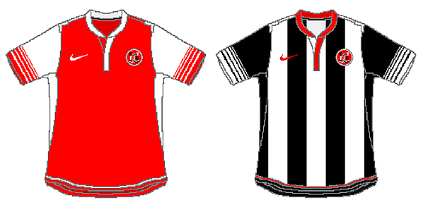 Fleetwood Town Nike Home and Away