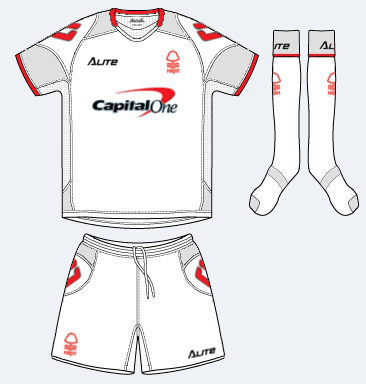 Nottingham Forest Away kit