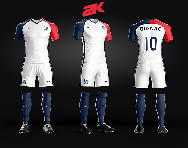 France Away Kit - Recreated