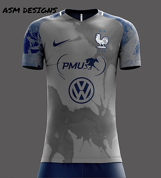 France Nike 2019 Prematch Jersey