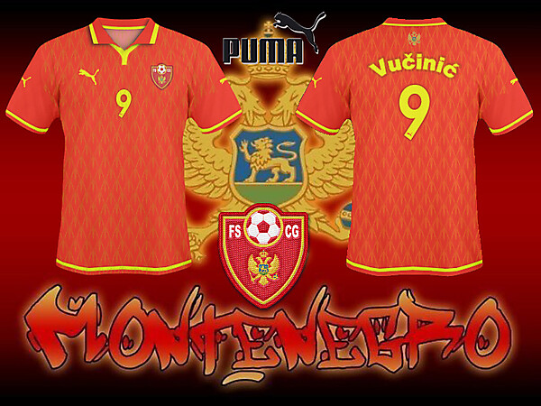 FS Montenegro Home Shirt 2010/11