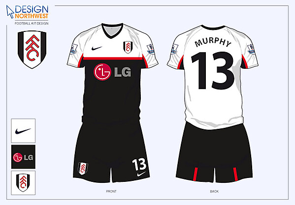 Fantasy Fulham Home Football Kit