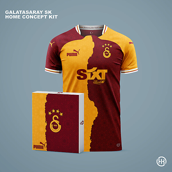 Galatasaray SK | Home kit concept