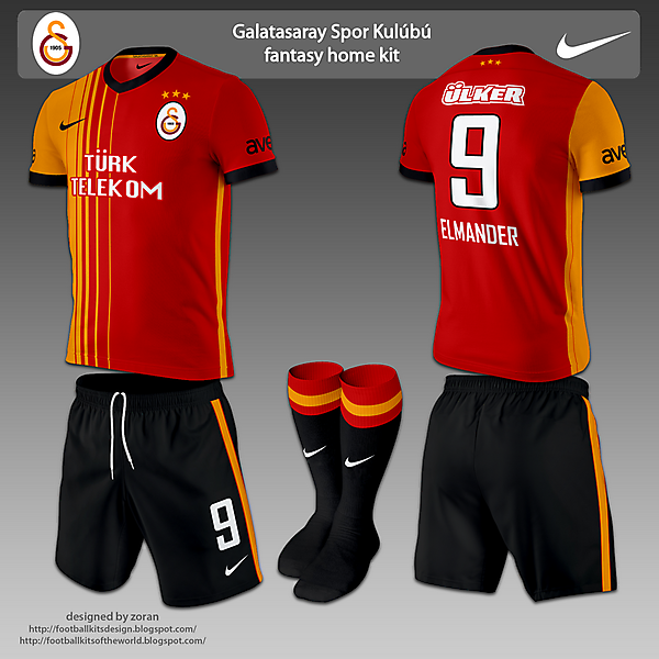 Galatasaray SK fantasy home & away