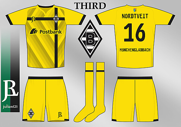 Borussia Monchengladbach Thirds