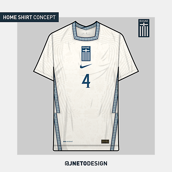 Greece | home shirt concept | @jnetodesign