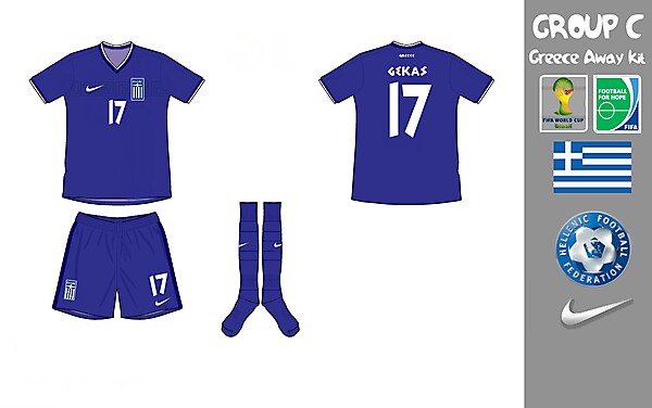 Greece Away Kit