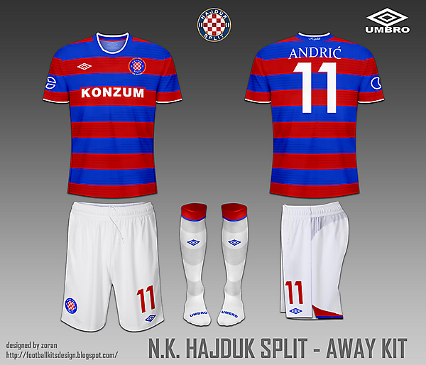 Hajduk Split fantasy home and away