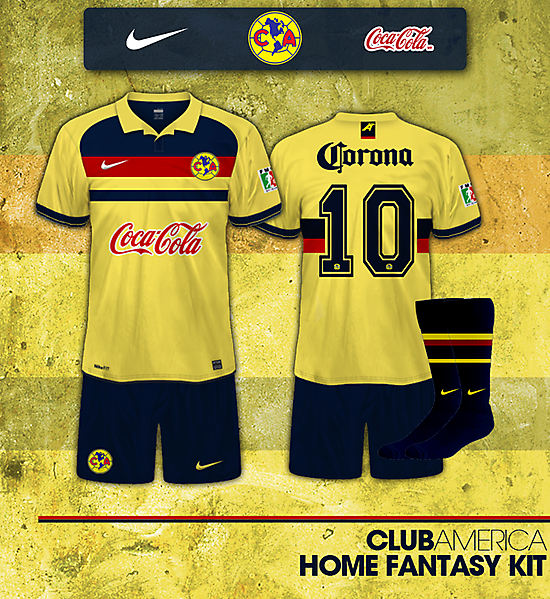 Club America home fantasy kit