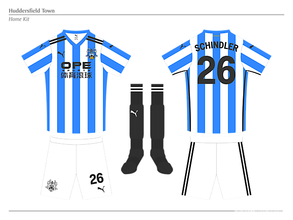 Huddersfield Home Kit