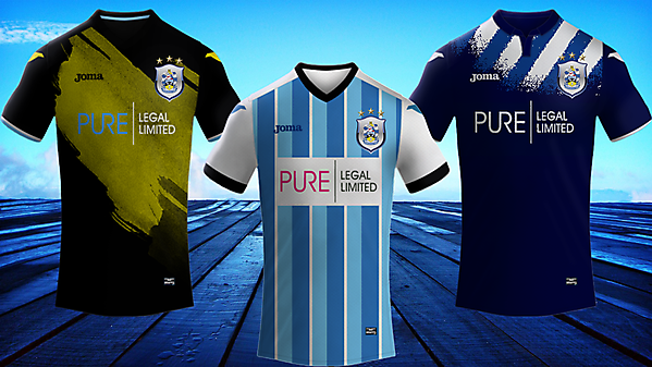 Huddersfield Town Fc / Joma Footbll Kits