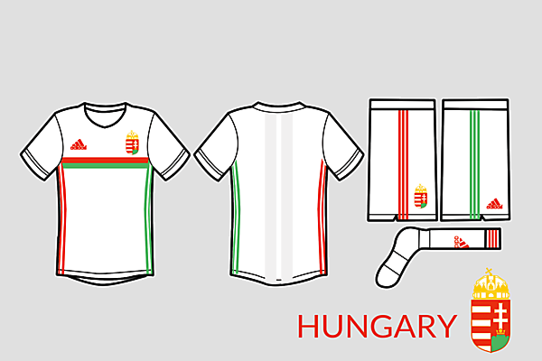 Hungary football kit away 2016