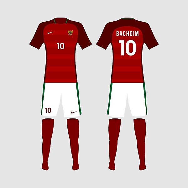 Indonesia 2017 Home Kit Concept Design