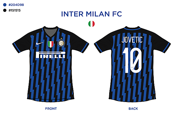 Inter Milan FC Home 2016/17