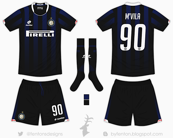 Inter Milan Home Kit - Lotto