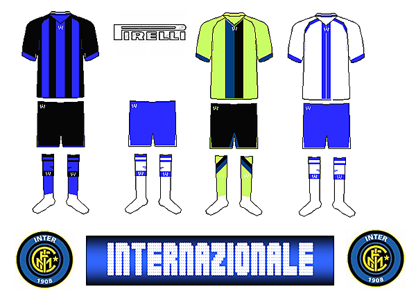 Internazionale Kits.