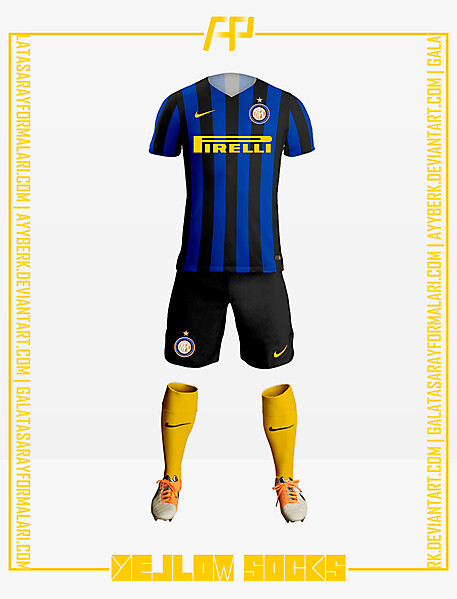 Inter x Yellow Socks 16-17