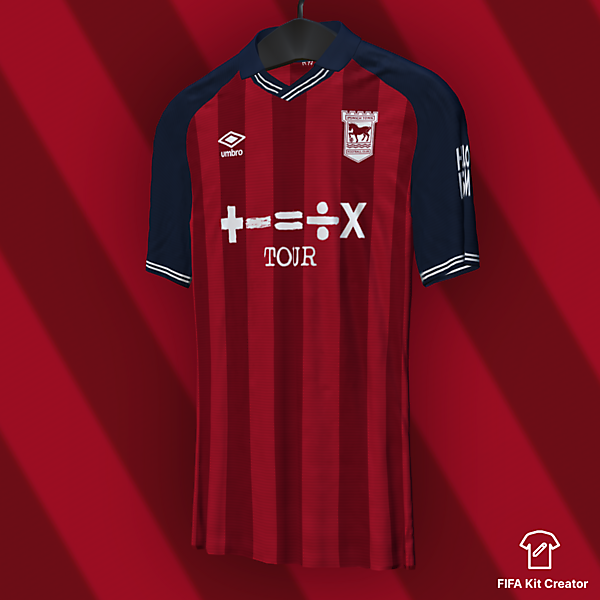 Ipswich Town away concept