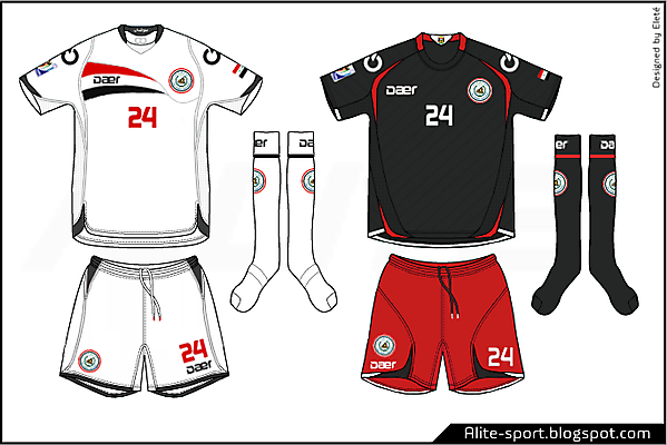 Irak Daer Home & Away Kits