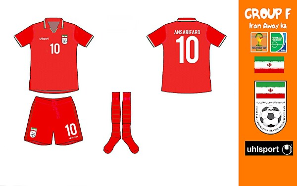 Iran Away kit