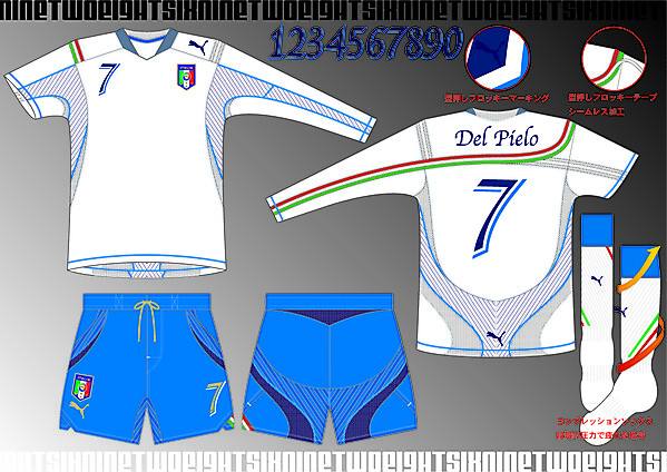 Italia 2010 Away