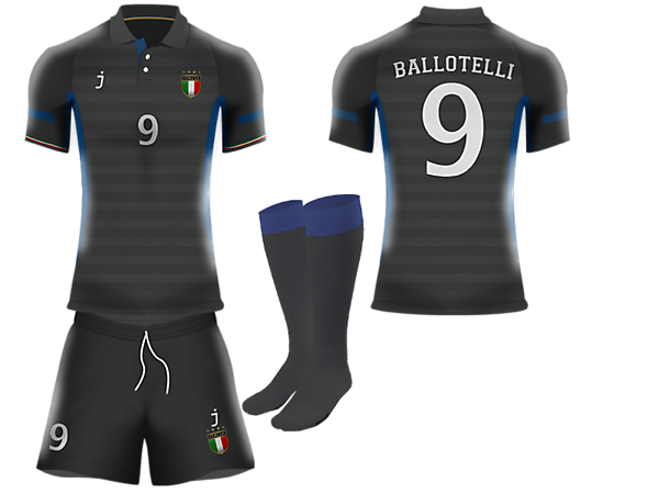 Italia 3rd kit by J-sports