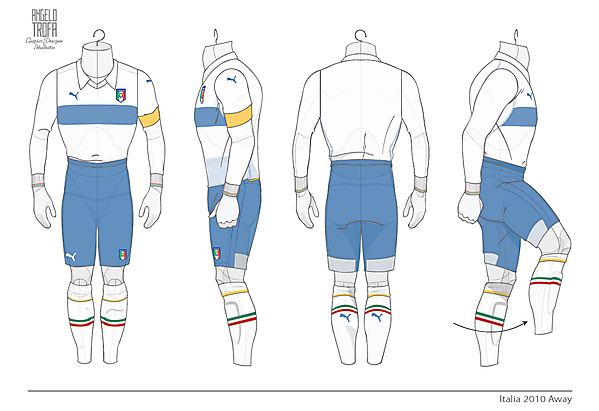 Italy 2010 World Cup Kit Away