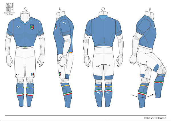 Italy 2010 World Cup Kit