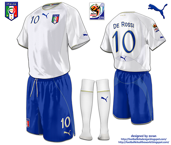 Italy World Cup 2010 fantasy away