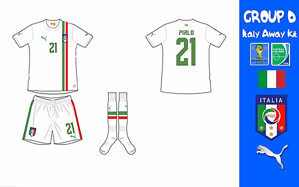 Italy Away Kit