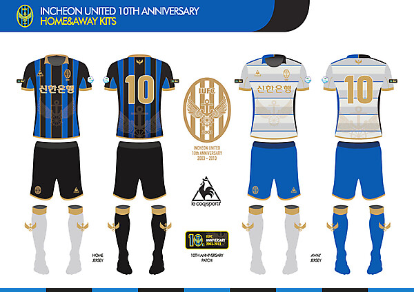 Incheon united 10th anniversary jersey