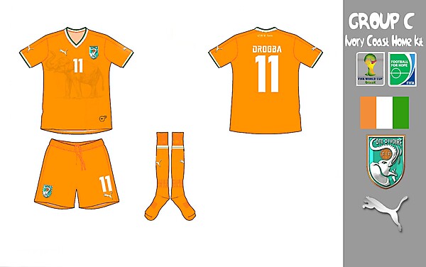 Ivory Coast Home Kit