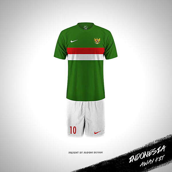 Jersey away Indonesia