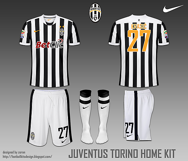 Juventus FC Torino fantasy home and away