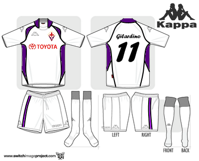 Fiorentina Away Kappa Shirt